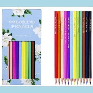 NEW Draper James Coloring Pencil Set